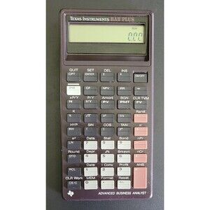 TI BAII Calculator